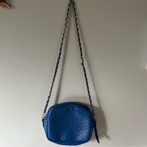 SmartSet Cobalt Blue Small Cross Body Purse - Picture 5 of 10